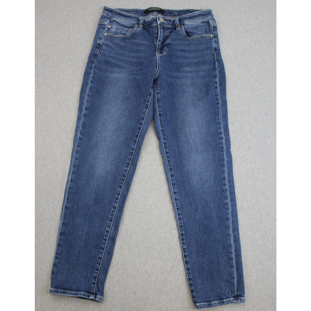 Liverpool Jeans‎ Womens 8/29 Blue Cotton Blend Stretch The Girlfriend